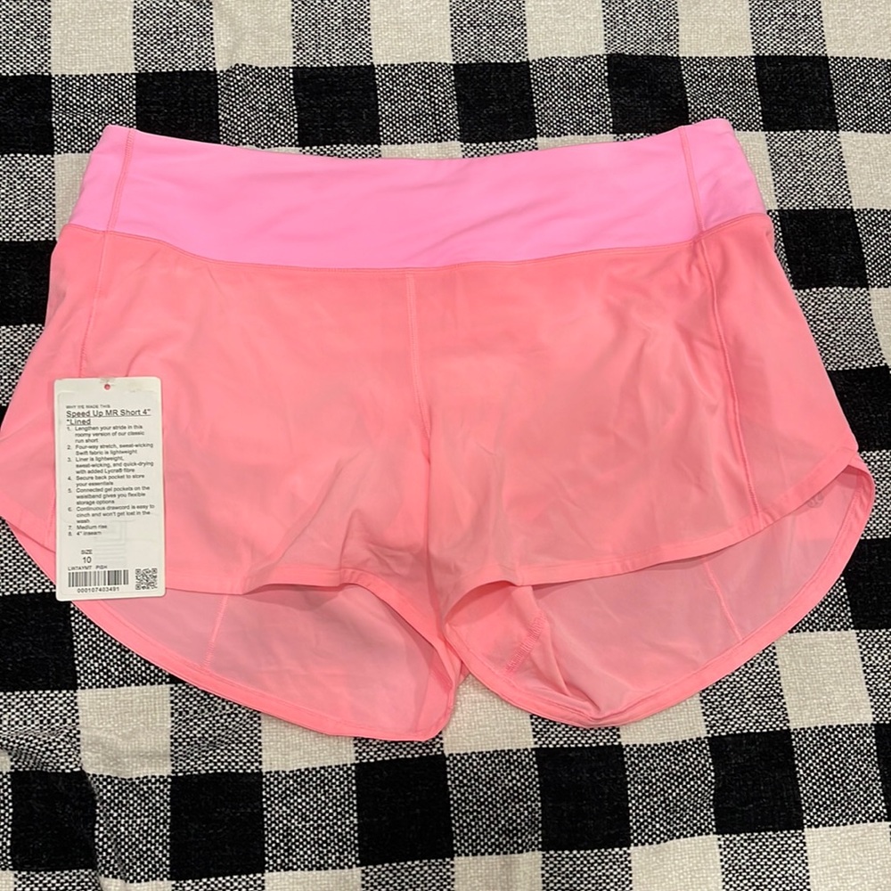 Lululemon shorts size 10 long
